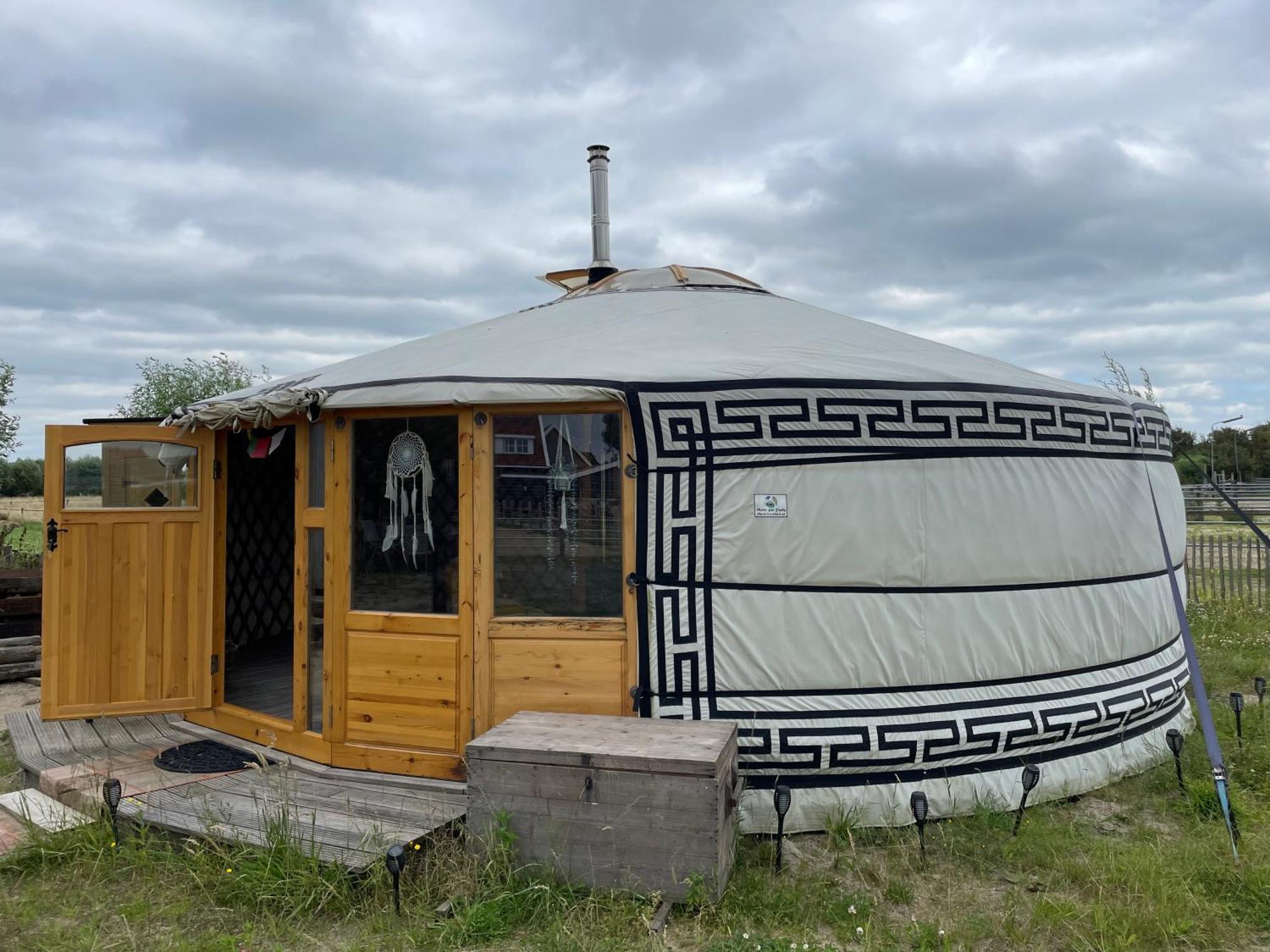 Luxe Yurt Hotel Koudekerke Ngoại thất bức ảnh