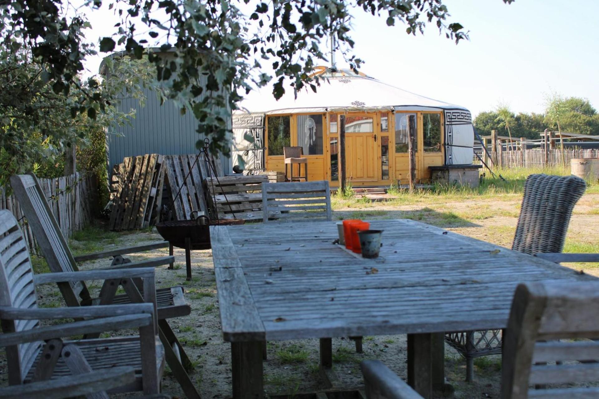 Luxe Yurt Hotel Koudekerke Ngoại thất bức ảnh