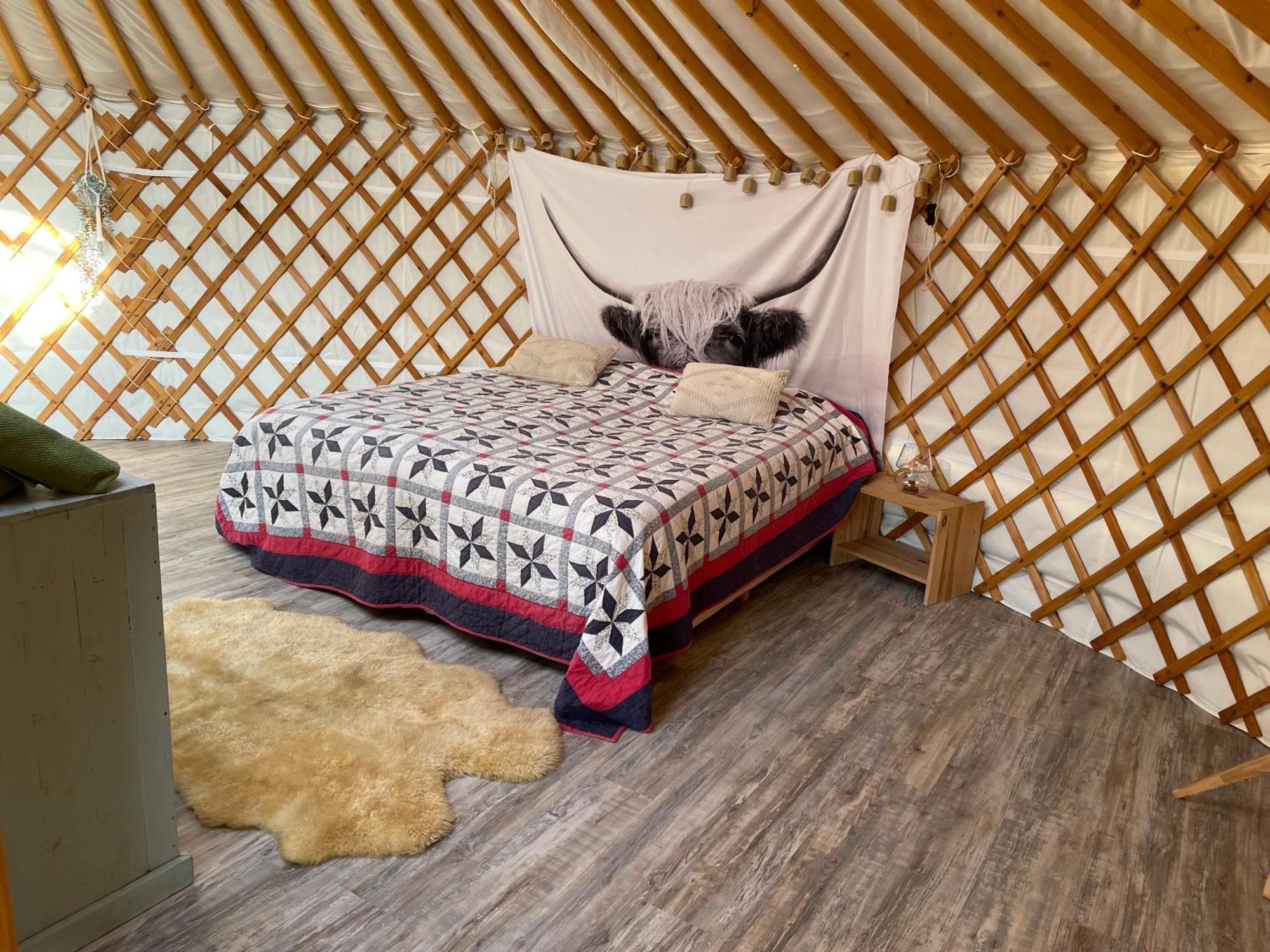 Luxe Yurt Hotel Koudekerke Ngoại thất bức ảnh