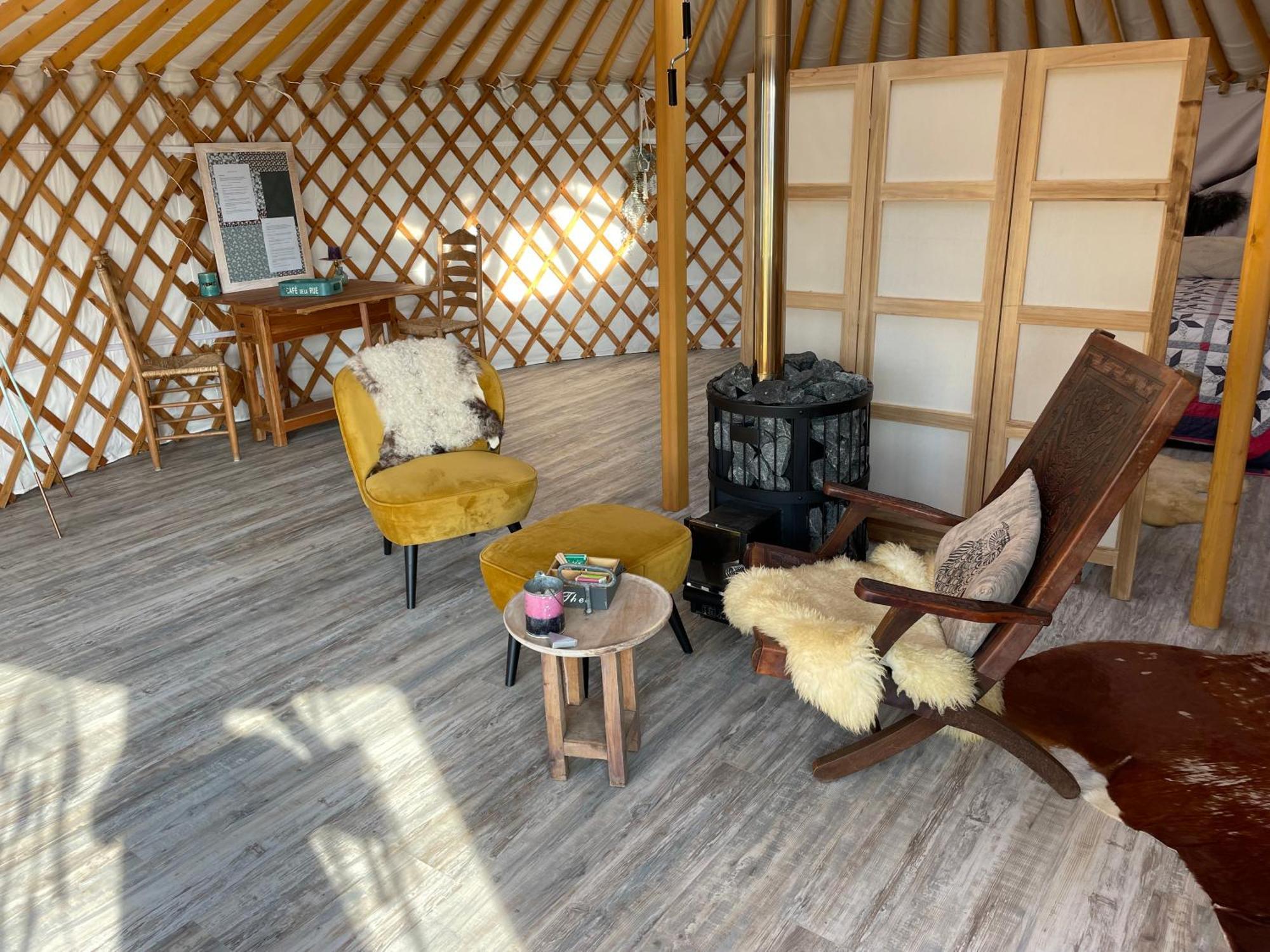 Luxe Yurt Hotel Koudekerke Ngoại thất bức ảnh